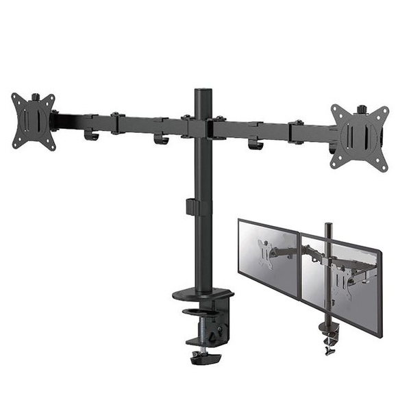 Кронштейн для двух мониторов настольный Uniteki FMT72, 17"-32" дюймов ...
