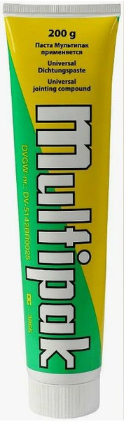 Паста для льна уплотнительная Unipak Multipak 200гр/ для резьбовых ...