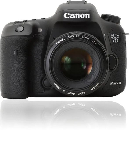 Зеркальный фотоаппарат Canon 7D mark II kit 50MM 1.4 - купить по низкой ...