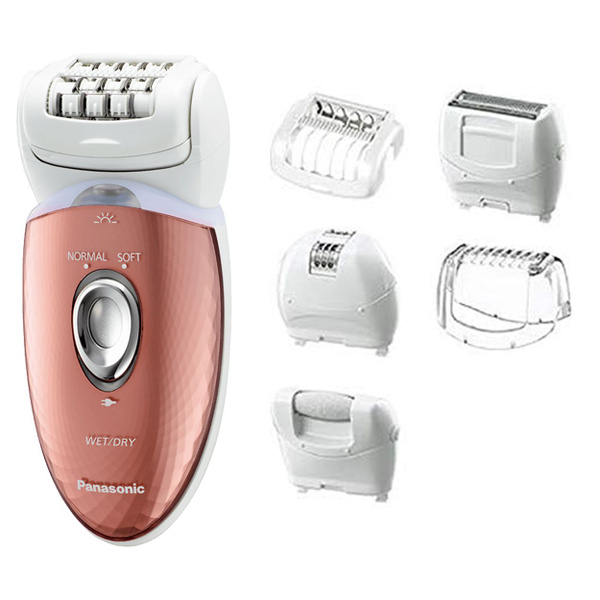 Эпилятор ES-ED93-P520 с LED-подсветкой и шестью насадками - купить с ...