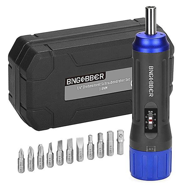 Динамометрическая отвертка регулируемая 1-6 Нм - купить с доставкой по ...