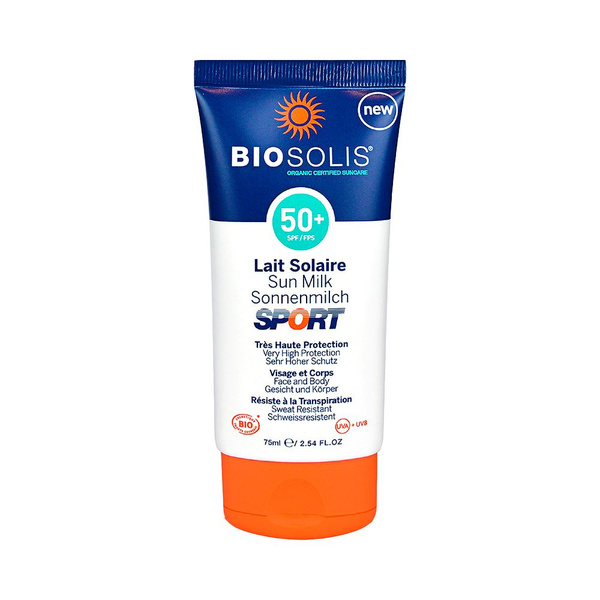 Молочко солнцезащитное для лица и тела SPORT SPF50+ Biosolis - купить с ...