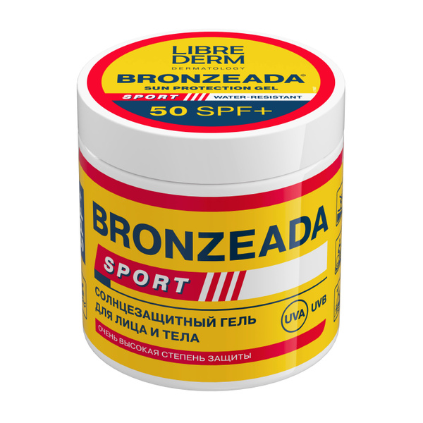 LIBREDERM BRONZEADA SPORT солнцезащитный гель для лица и тела SPF 50 ...