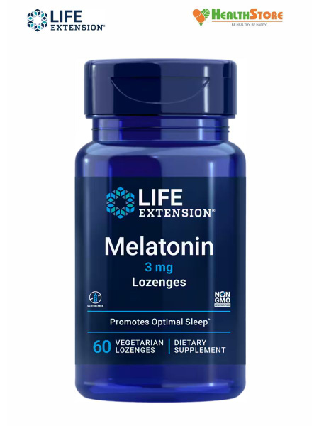 Life Extension Melatonin 3мг 60 пастилок мелатонин 3мг для сна ...