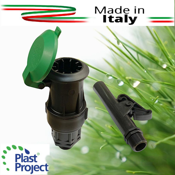 Водяная розетка-гидрант + ключ Plast Project для полива - купить по ...