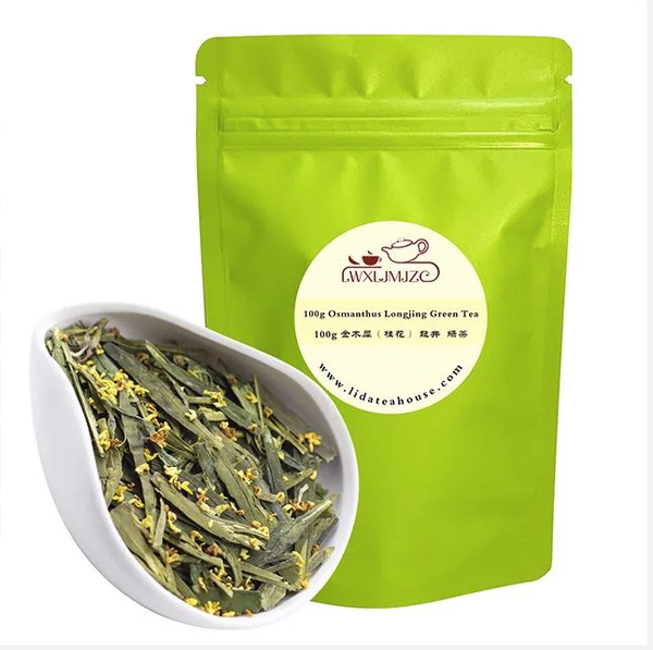 зеленый китайский чай,Xihu Лунцзин Османтус зеленый чай,100r,Normal ...