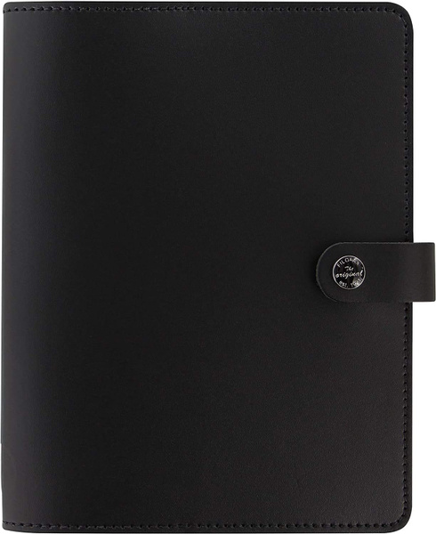 Папка-органайзер FILOFAX ORIGINAL BLACK А5 натуральная кожа черный ...