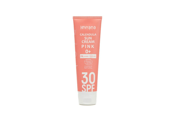 Солнцезащитный крем для лица и тела 30SPF Levrana Calendula PINK 0 ...