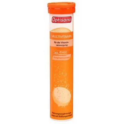 Optisana Multivitamin ABCDE шипучие витамины витамин 20 т - купить с ...