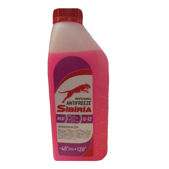 Антифриз Sibiria SIBIRIA G12 красный 1 кг купить по выгодной цене в ...