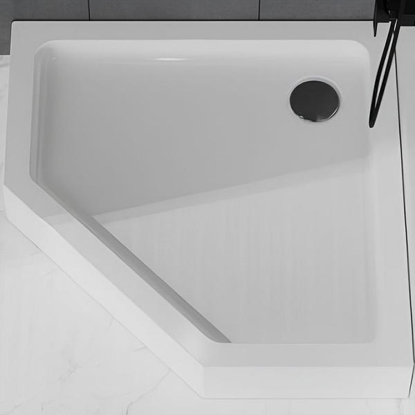 Душевой поддон акриловый с сифоном BelBagno TRAY-BB-P-90-15-W - купить ...