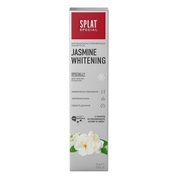 Splat зубная паста Jasmine Whitening 75мл - купить с доставкой по ...