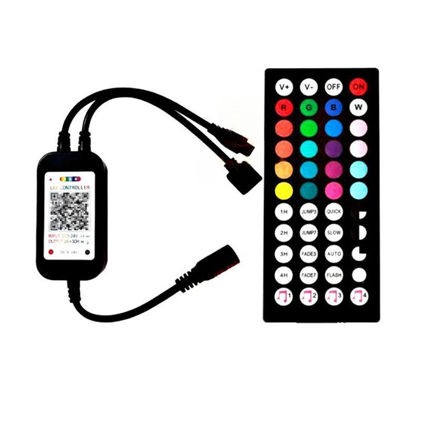 44 клавиши контроллера RGB LED 7 - цветной звуковой контроллер - купить ...
