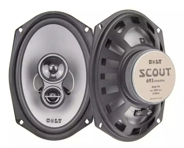 Коаксиальная акустика, колонки для авто COLT SCOUT 693 coaxial 6*9 ...