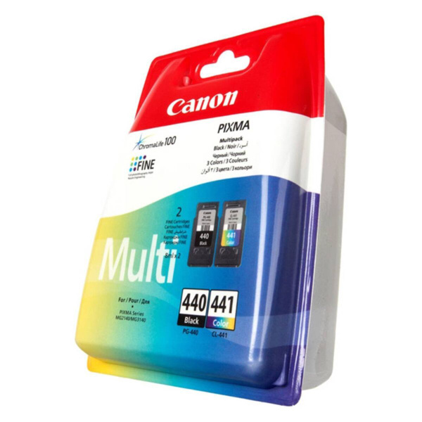 Расходник для печати Canon PG-440/CL-441 MULTIPACK_RU, Черный (black ...