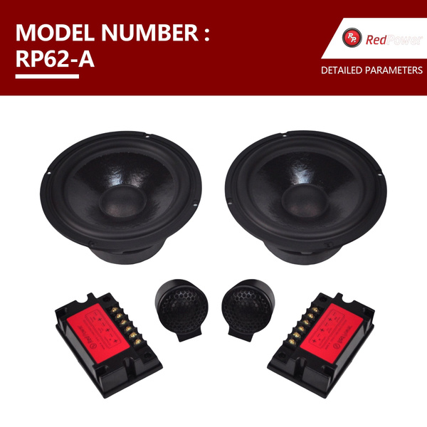 Акустика для автомобиля динамики RedPower B62A Classic купить на OZON ...