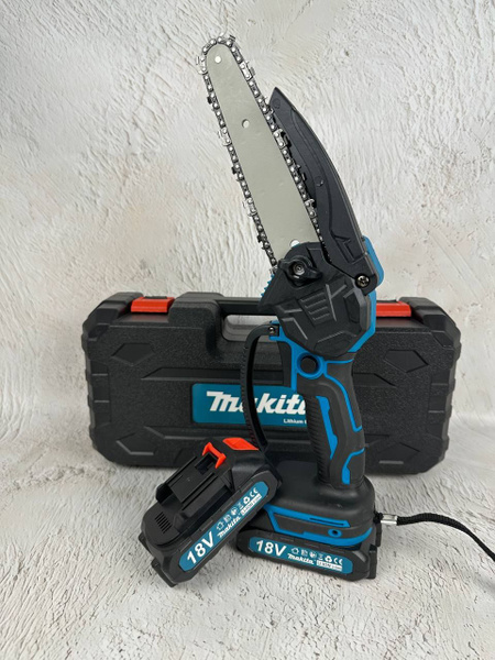 Пила аккумуляторная цепная Makita мини садовая 18V сучкорез Макита ...
