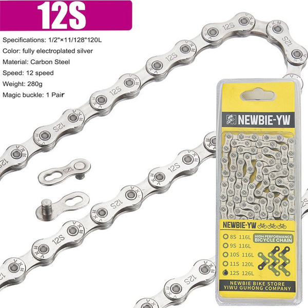 Цепь для горного велосипеда Newbie, 12 скоростей, Серебро ...