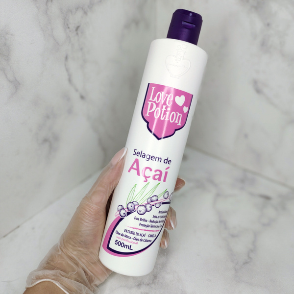 Кератин LOVE POTION Selagem de Acai 500 ml - купить с доставкой по ...