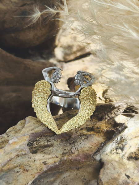 Spika Gold Кольцо Серебро родированное 960 пробы - купить с доставкой ...
