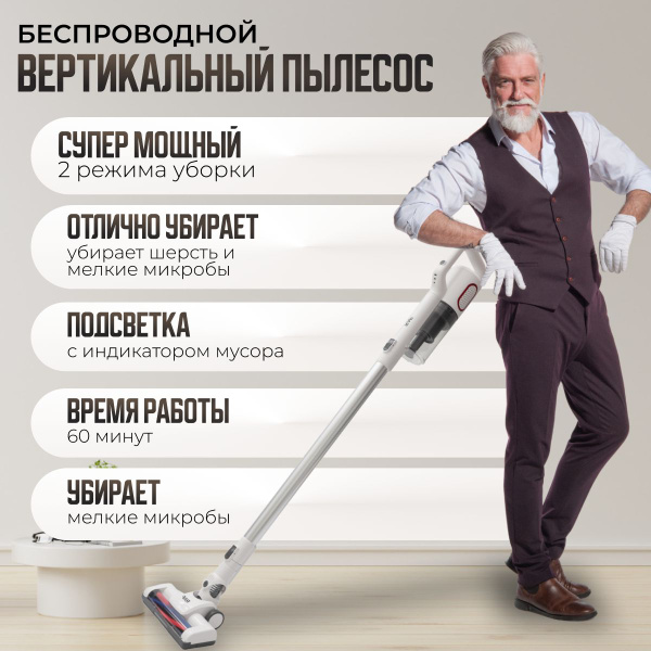 Пылесос для дома вертикальный RAF / Ручной пылесос беспроводной на ...