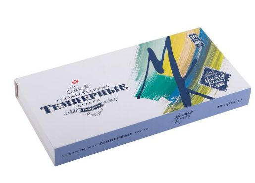 Краски темперные Мастер-Класс 10 штук - купить с доставкой по выгодным ...