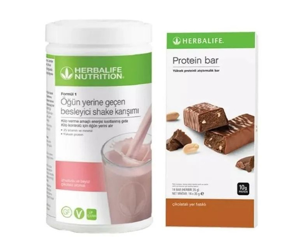 Herbalife - 1 коктейль со вкусом малины 1 арахисовый протеиновый ...