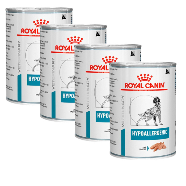 Royal Canin Hypoallergenic консервы для собак с пищевой аллергией ...