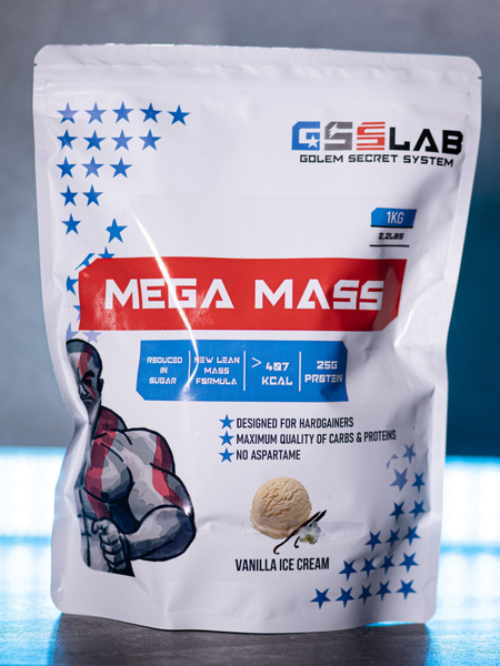 GSS Lab Mega Mass Гейнер для набора мышечной массы - купить с доставкой ...