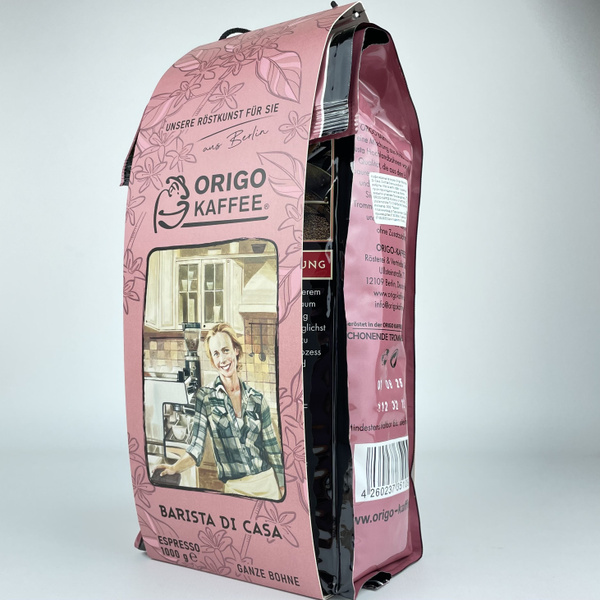 Кофе в зернах Origo Kaffee Barista Di Casa, 1 кг - купить с доставкой ...