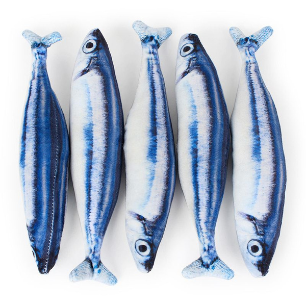 Забавная игрушка для кошек, плюшевая имитация рыбки - купить с ...