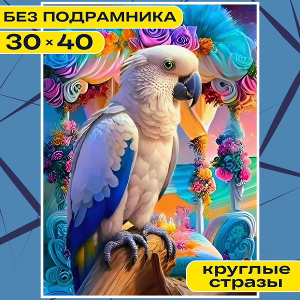 Алмазная мозаика вышивка 30х40 (26*36) БЕЗ ПОДРАМНИКА маленькая BILMANI ...