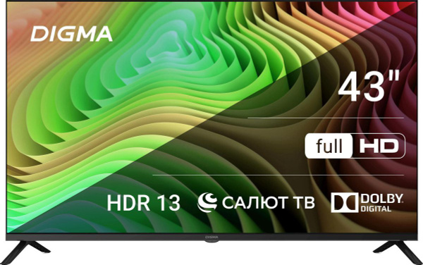 Купить телевизор Digma DM-LED43SBB36 43" - купить с доставкой по ...