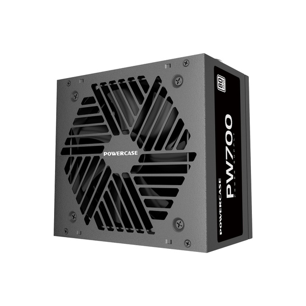 Блок питания компьютера Powercase PW700, 700Вт купить на OZON по низкой ...