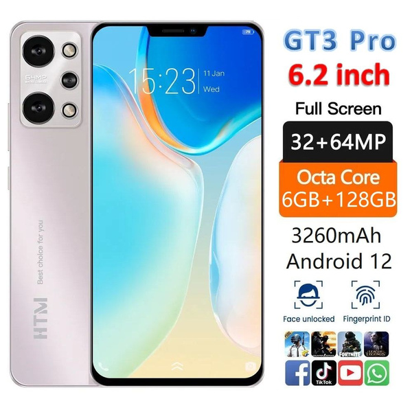 Смартфон GT3 Pro_black-auv800-4+64 - купить по выгодной цене в интернет ...