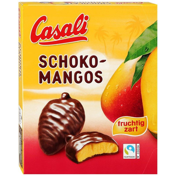 Конфеты Casali Schoko-Mangos Суфле манго в шоколаде, 150г купить на ...
