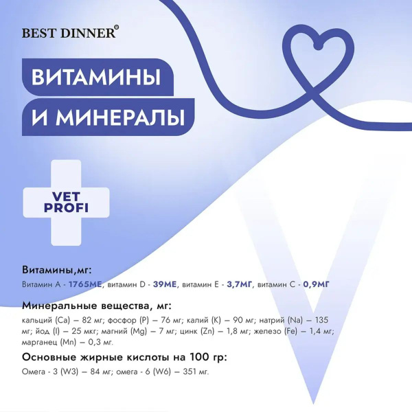 BEST DINNER EXCLUSIVE VET PROFI RENAL Пауч для кошек, говядина, 85ГР ...