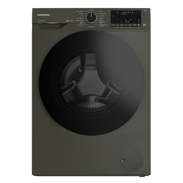 Стиральная машина Grundig GW5 P57H21 M, черный, темно-серый - купить по ...