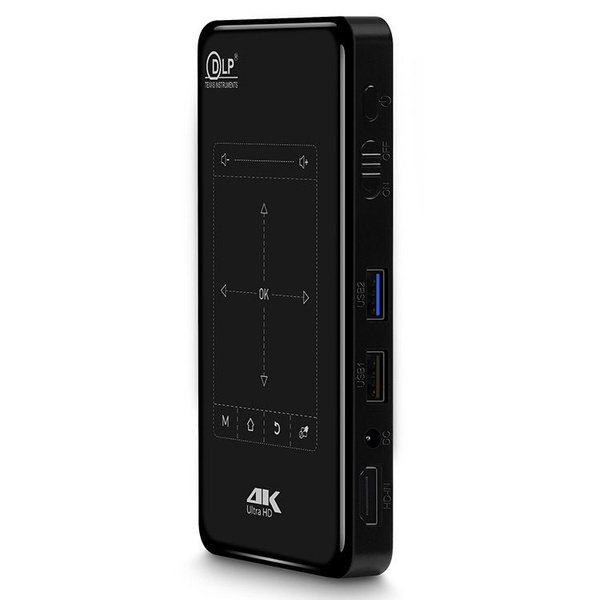 Проектор, Мобильный HD 4K Портативный Android 9 1G+8G купить на OZON по ...
