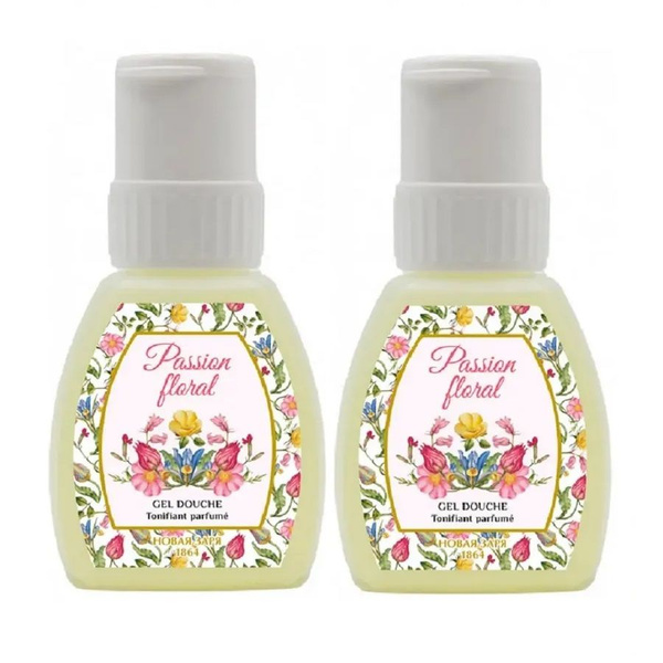 Новая Заря Набор ЦВЕТОЧНАЯ СТРАСТЬ (Passion floral) Гель для душа ...