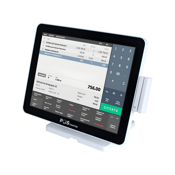 Сенсорный моноблок POSCenter POS90 Pro c Windows (N100, RAM 4 Gb, SSD ...