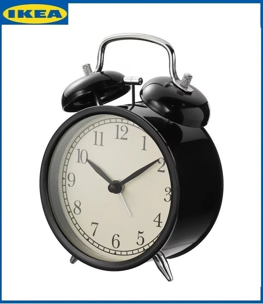 Характеристики Будильник IKEA DEKAD,10 см. Часы настольные ИКЕА ДЭКАД ...