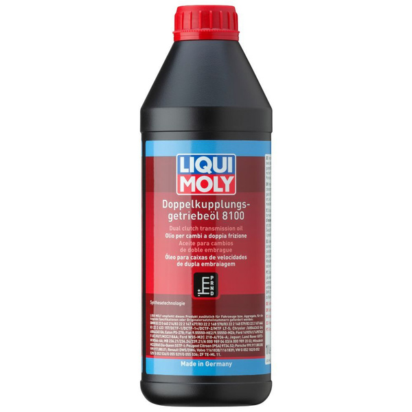 Синтетическое трансмиссионное масло LIQUI MOLY Doppelkupplungsgetriebe ...
