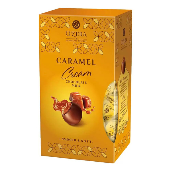 O'Zera Шоколадные конфеты Caramel cream, 200 г купить на OZON по низкой ...