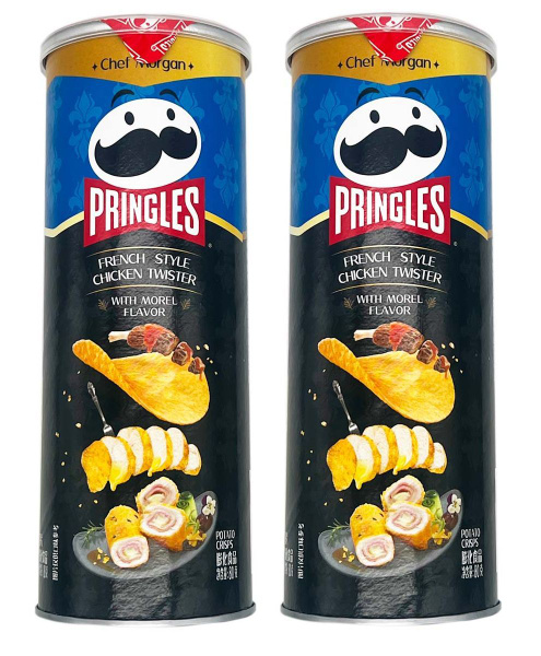 Чипсы Pringles French style chicken twister with morel /Куриный твистер ...