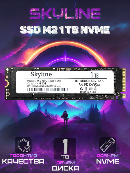 1 ТБ Внутренний SSD-диск SSD-M2-NVME-1tb (SSD-1tb) - купить по выгодной ...