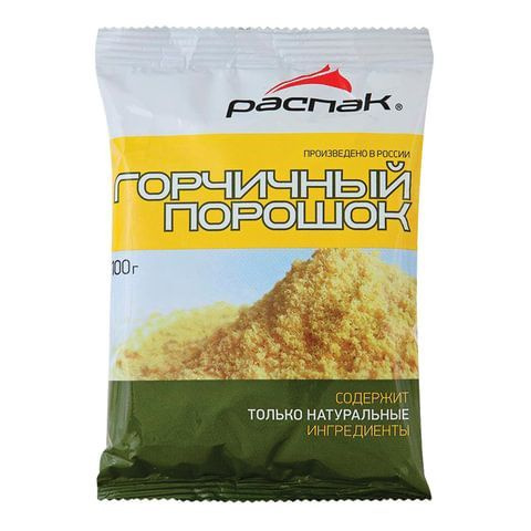 Горчичный порошок Распак 100гр купить на OZON по низкой цене (1749631559)