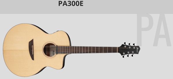 Электрогитара акустическая гитара Ibanez PA300E Для начинающих купить ...