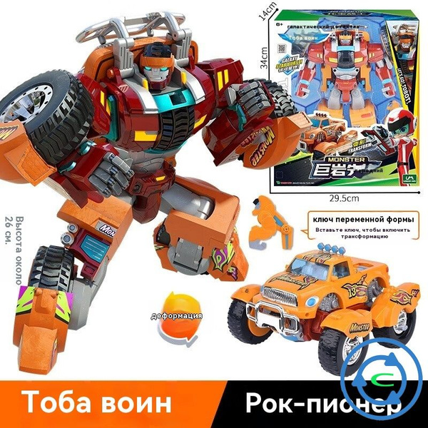 Характеристики Игрушечные роботы-трансформеры подробное описание товара ...