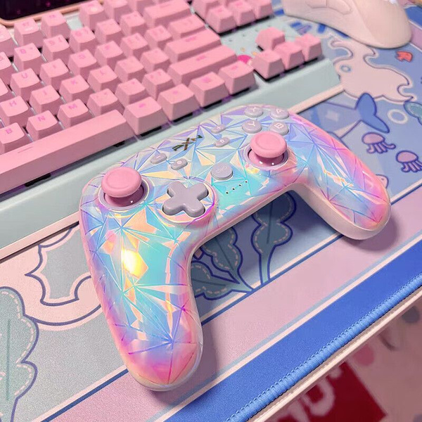 Ручка игры PXN P50S Pink,Беспроводная рукоятка PC ,steam,switch ...